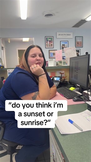 Veterinary Humor: Sunset or Sunrise?