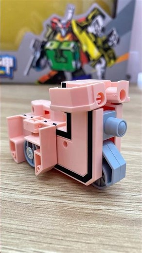 [ASMR] Unboxing & Review Satisfying Video: Number Nine 9 Transformers new Motorcycle #shortvideo