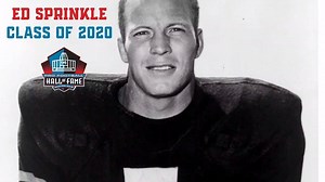 With his recent election to the #PFHOF20 class, we celebrate the life and career of Ed Sprinkle! Chicago Bears | Pro Football Hall of Fame