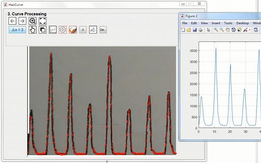 MATLAB如何提取曲线原始数据