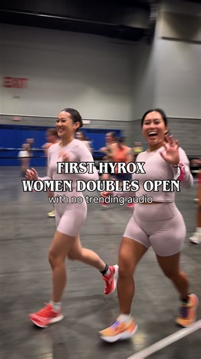 Vancouver Hairstylist on Instagram: "Our first hyrox doubles!! (as non runners and amateur lifters 😂) @hyroxca @hyroxworld First one is always a PR 🤣 Was aiming for 6:30/km but ended up being 7:30/km 🥲 Sled pull was by far the hardest station for us! We trained a bit heavier in our sims at the gym leading up to this race so we felt like all the stations were easier for us on race day! We ranked quite high for wallballs shockingly (36th/800+), not sure how but we just did as many as we could u