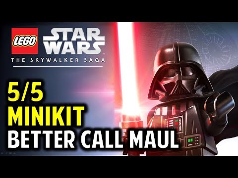 Better Call Maul: All Minikit & Supercounter Locations | Lego Star Wars: The Skywalker Saga