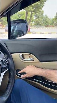 Driver Side Control Panel Explained – Lock, Window & Mirror Safety Features