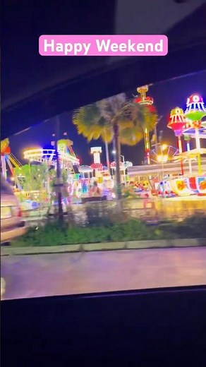 Night Lights & Thrilling Rides! ✨ Our Amazing Evening at the Funfair!