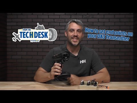 From the Tech Desk: How to set the endpoints on the DX3 Transmitter