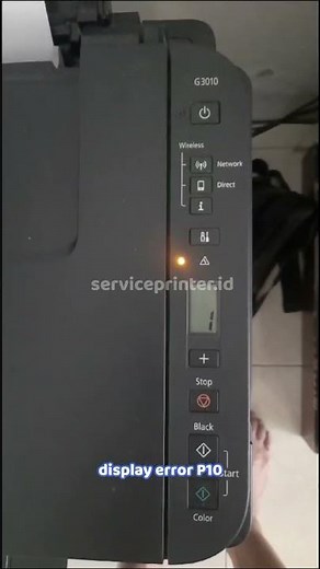 Printer Canon G3010 error P10 kedip blinking #printercanon