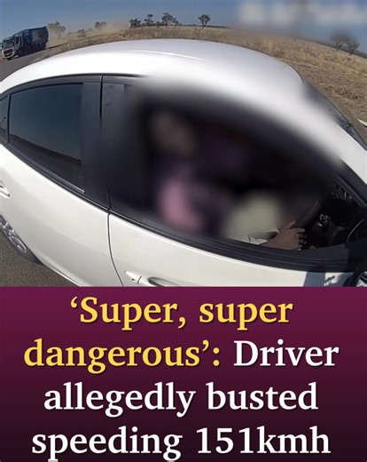 A motorist allegedly busted speeding 151kmh on a Central Qld road has been told his driving was “super, super dangerous” and “just ridiculous” by a shocked cop. WATCH HERE 👉 https://bit.ly/438g9dc | Central Queensland News