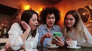 Group Young Women Having Fun Sharing Stock Footage Video (100% Royalty-free) 1098768779 | Shutterstock