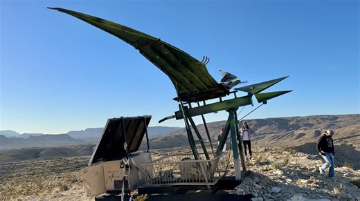63K views · 1.7K reactions | We found a pterodactyl in the desert! Living like a local in Terlingua, Texas #texas #bigbend #bigbendtx #terlingua #hikingadventures #travelblogger #travel | Cody & Kellie | Facebook