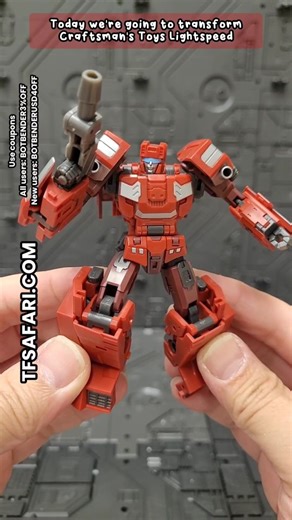 Quick Conversion: Today, we're going to transform Craftsman Toys Karl, aka their take on a third-party Legends-scaled Lightspeed. Also, a note of gratitude from your truly for all your follows, views, and playful banter. I appreciate all of you and can't thank you enough for giving me the opportunity to serve content and break bread with you! 🙏❤️ And a big shout out to my sponsor @transformer_tfsafari #transformers #computron #thirdpartytransformers | Bot Bender Orinj