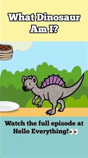 What Dinosaur Am I? | Animals Turn Into Dinosaurs #dinosaur #animals #animation