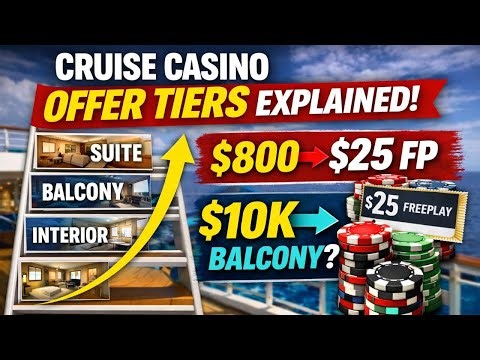 Cruise Casino Offer Tiers Explained: Exact Coin-In Amounts (Beginner to VIP)