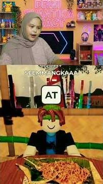 (Face Reveal) sambung kata mulai memanas gusyyy #roblox #sambungkataroblox #shorts