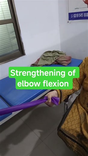 strengthening of elbow flexion