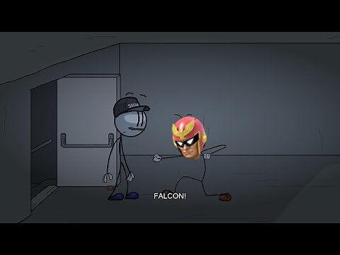 Henry Stickmin Collection Falcon Punch but he actually does it