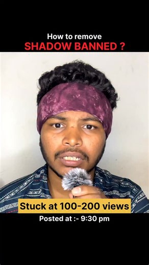 Sujeet Kumar | Personal Growth on Instagram: "How to remove shadow ban ?"