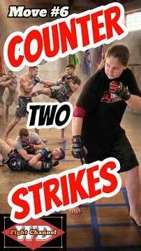 Counter Two Strikes - Martial Arts, #selfdefense #whitebelt #fightingsport #mma