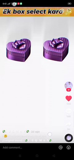 Interactive Decision-Making with Virtual Gift Box