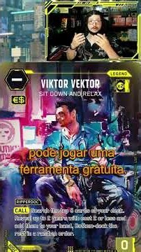 VIKTOR VEKTOR generates resources like no other! #cyberpunk #viktorvektor #tcg #cyberpunktcg