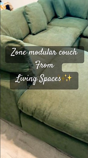Hectic weekend moving and settling ✨ this couch is everything though 🫶🏼 @LivingSpaces