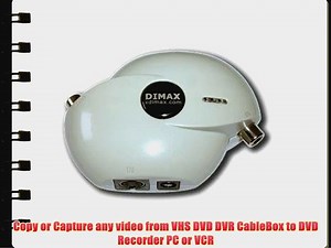 GREX digital video stabilizer to Copy or Capture any video from VHS DVD DVR Cable Box to DVD