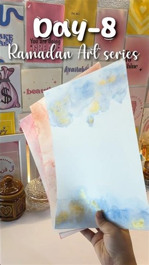 Calligraphy Background Papers💗✨Day-8 (Ramadan Art Series)