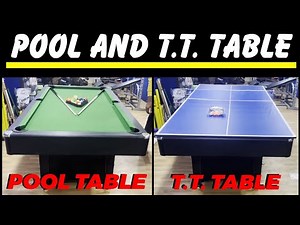 How To Assemble 2 in 1 Table (Vinex Pool and TT Table – ETOS) | Combo Table | Pool Tables
