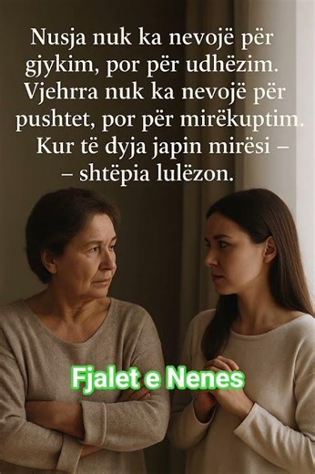 “Nusja edhe Vjehrra – Respekti që mban shtëpinë”
