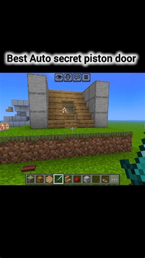 Ultimate Secret Piston Door in Minecraft 🔥 Auto & Secure! Creative build