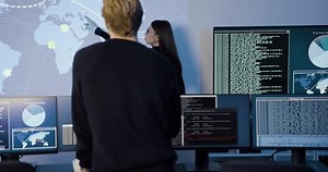 Professional Cyber Security Team Working Prevent Stock Footage Video (100% Royalty-free) 3462376423 | Shutterstock