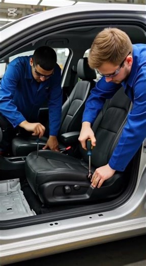 From Bare Frame to Finished Car | Real Factory Process #automobile