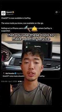 CHATGPT CARPLAY TECH