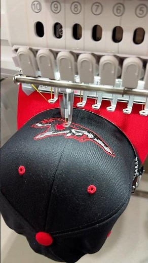 What My Ricoma Creator Can Do to a Simple Hat #ricoma #embroiderymachine