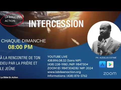 LA BIBLE EN ACTION - A LA RENCONTRE DE TON DIEU - 15 MARS 2026 - PR. AUDALUS ESTIMÉ