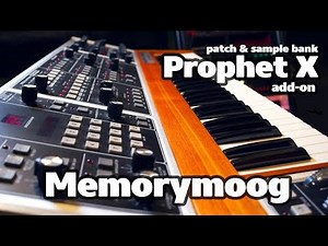 Prophet X add-on Memorymoog | Download now!