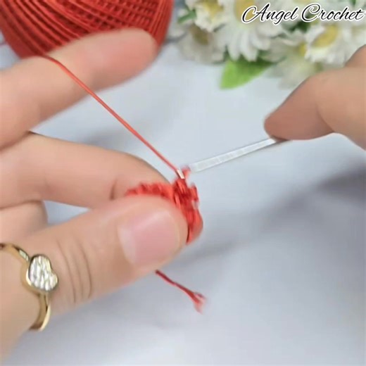 Super easy and fast crochet bracelet tutorial for beginners, beautiful gift for your friends 🧡 😍👌 ##Angel_crochet_the_best #crochet #explore #tutorial #knitting | Angel crochet