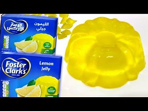 Foster Clark's jelly Dessert | How To Make jello | foster clark's lemon jelly جيلي فوستر كلاركس