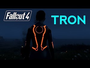 Video :: TRON SUITS AND AUG - Fallout 4 Mod Review PC