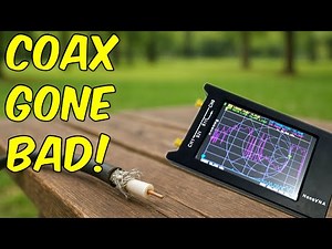 How to test coax cable with a NanoVNA