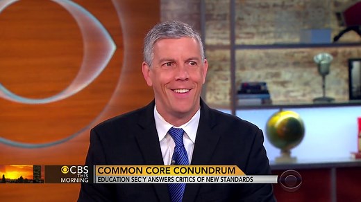 Secretary of Education Arne Duncan answers Common Core critics