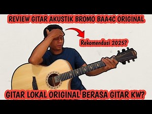 REVIEW OF THE ORIGINAL BROMO BAA4C ACOUSTIC GUITAR ~ DOES THIS GUITAR FEEL LIKE A KW GUITAR?!