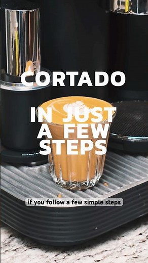 How to Make the Perfect Cortado #homebarista #cortado #coffee #coffeerecipes