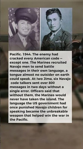 1 Soldier's Native Language Became a Code No Enemy Could Break