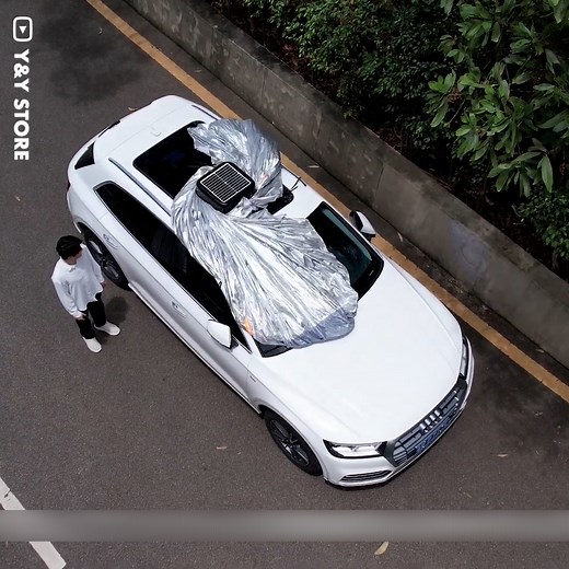 86K views · 370 reactions | This device turns into a car cover in 30...