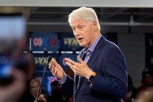 Bill Clinton hospitalized after developing fever