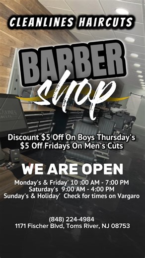 Don't walk.... Run and Book your Fresh Cut for the New Year!! #jerseyshore #tomsriver #bricktownship #laceynj #forkedrivernj | Clean Lines Haircuts