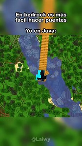 108K views · 2.1K reactions | Puentes en Minecraft Java | Laiwy | Facebook