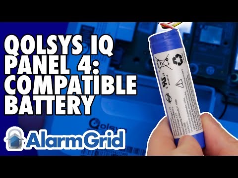 Qolsys IQ Panel 4: Compatible Battery