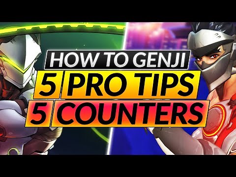 5 BIGGEST Tips and COUNTERS You MUST KNOW - GENJI - Overwatch Hero Guide