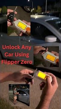 Unlock Car with Flipper Zero | Car Hacking Tutorial using Flipper Zero